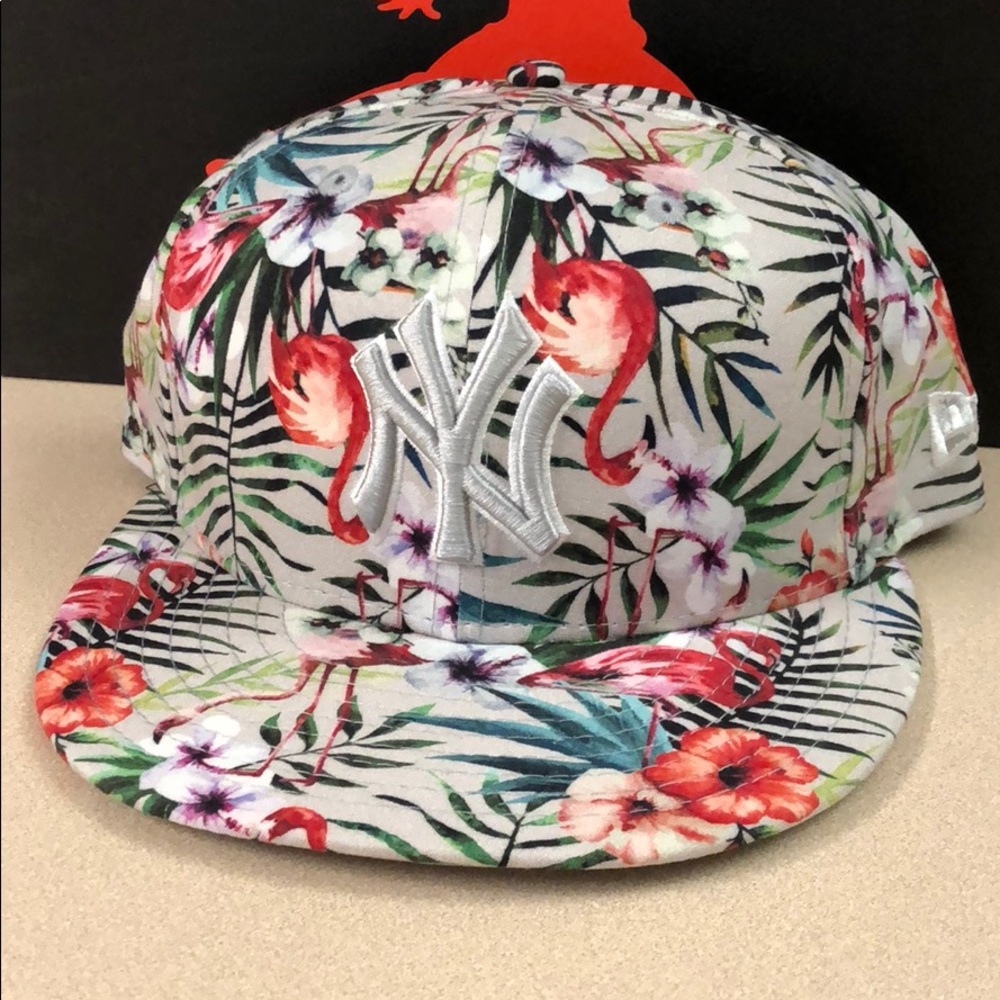 New York Yankees Flower pattern SnapBack